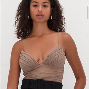 Aritzia Babaton Luxor V-Neck Bodysuit